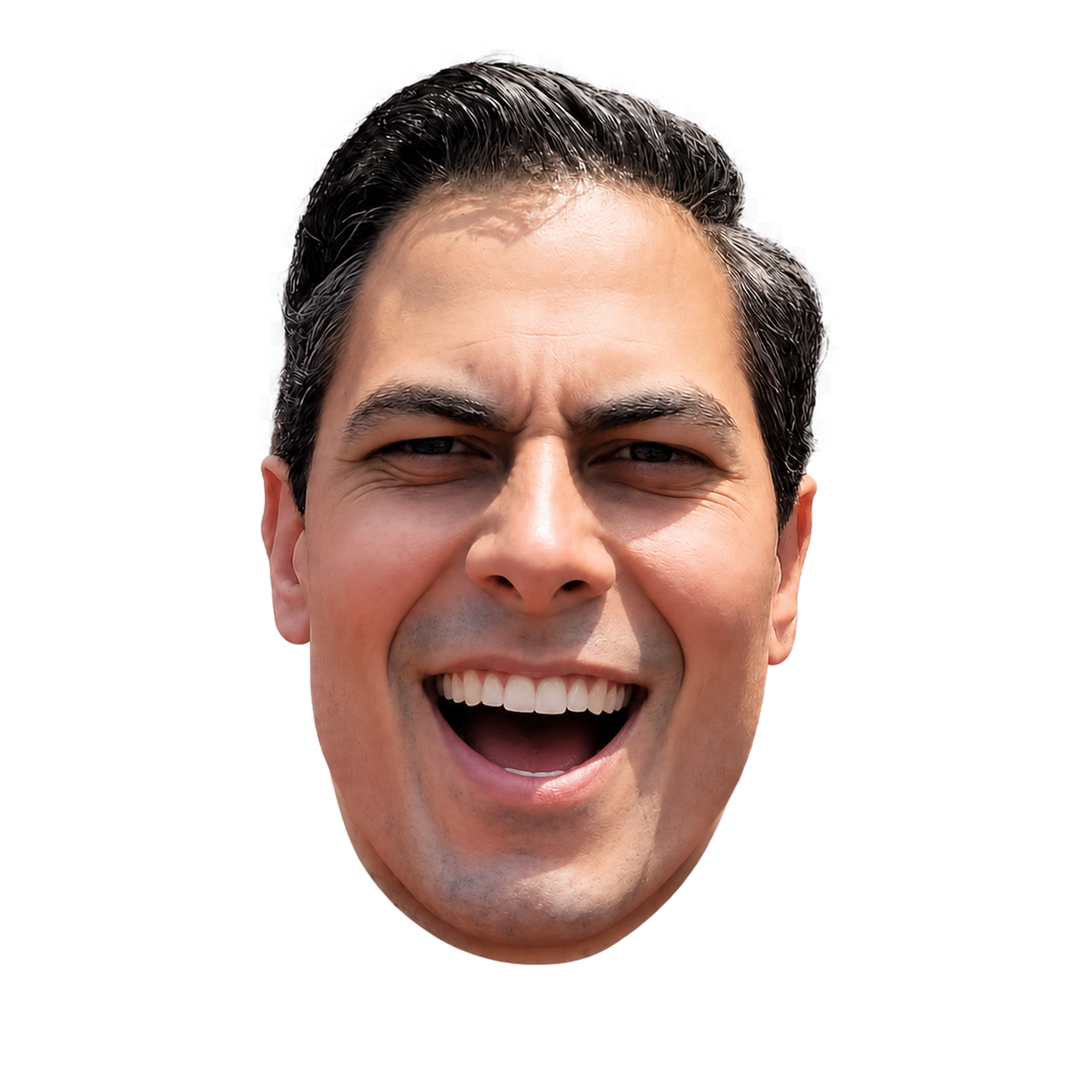 Premier Rob Jetten lacht